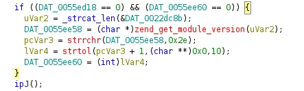 Version detection logic during loader initialization