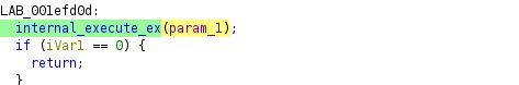 zend_execute_ex prologue before internal_execute_ex is invoked